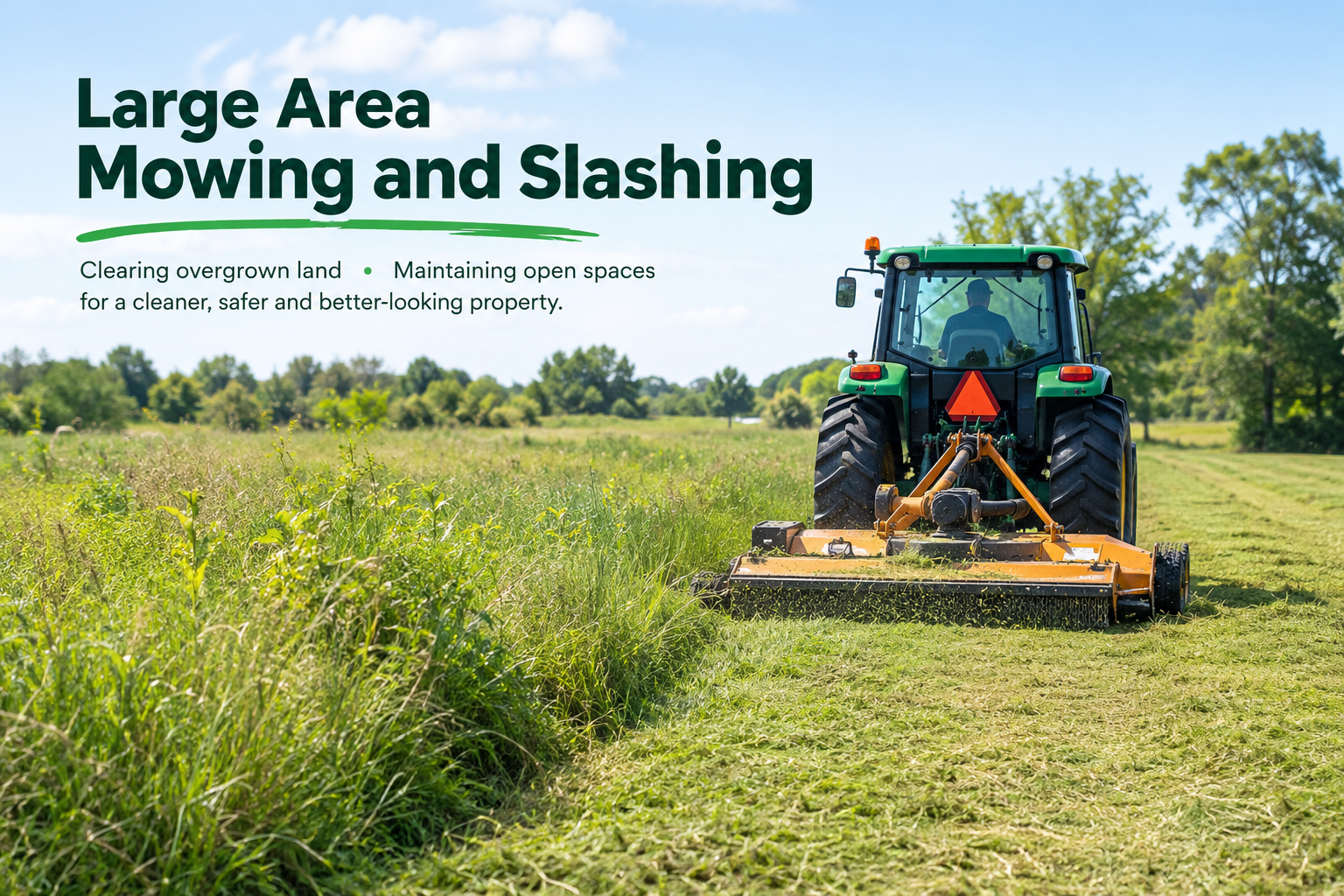 Large Area Mowing and Slashing